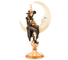Spellbound Witch & Moon Figurine