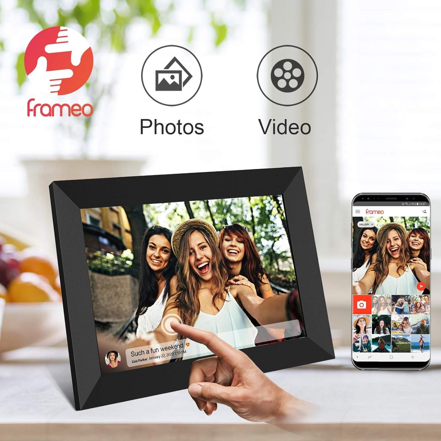10.1 Inch Smart WiFi Digital Photo Frame