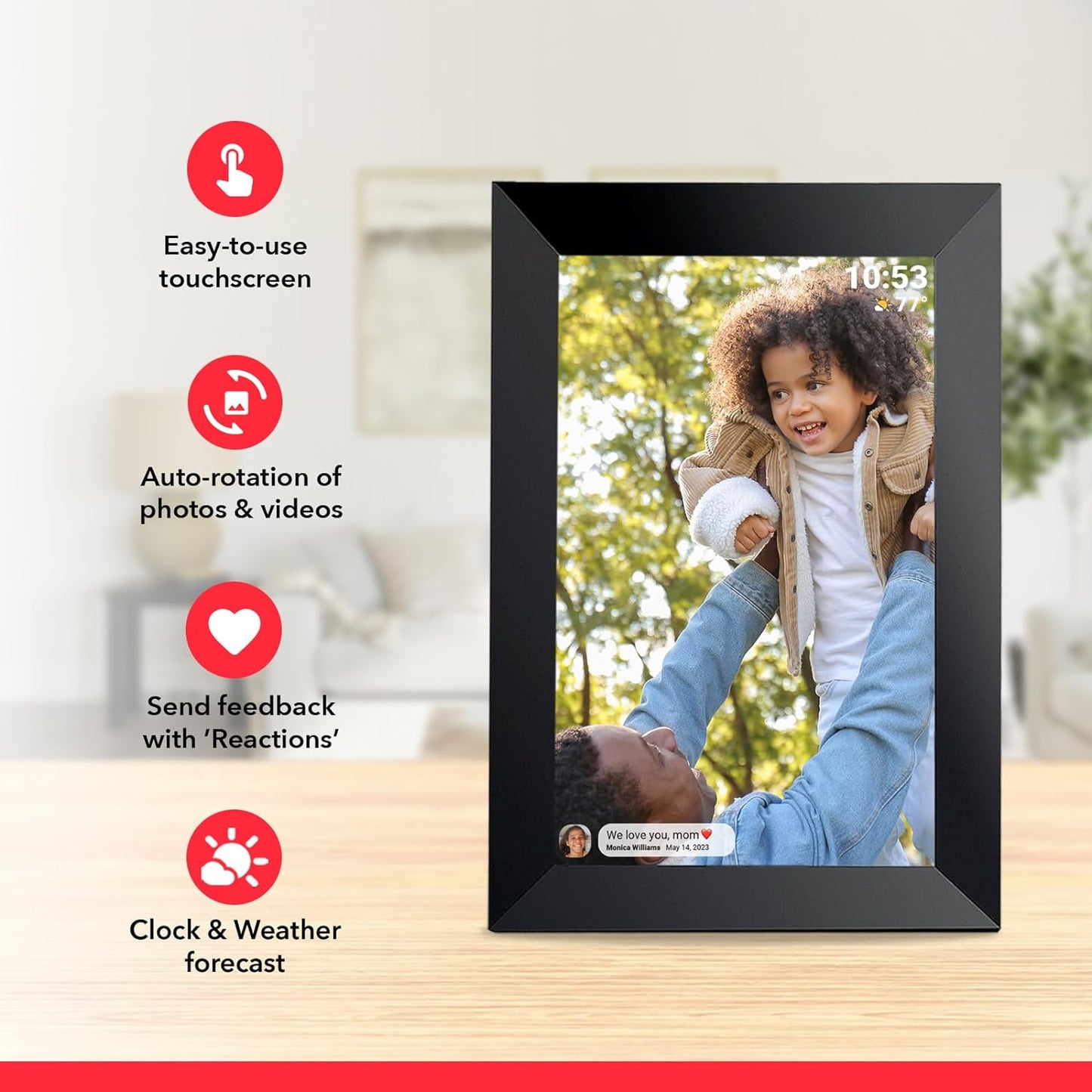 10.1 Inch Smart WiFi Digital Photo Frame