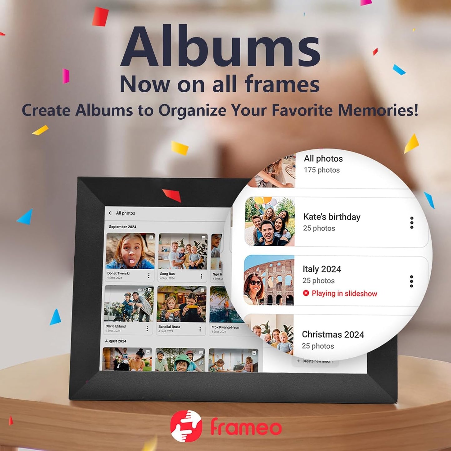 10.1 Inch Smart WiFi Digital Photo Frame